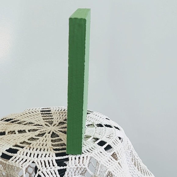 HANDMADE TIERED TRAY DECOR/MINI WOOD SIGN/SWEET SUMMERTIME FRUITS/SHELF SITTER - Picture 2 of 3